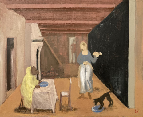 Leander Kaiser, Der hungrige Br (in Signorellis Wirtshaus), 2020